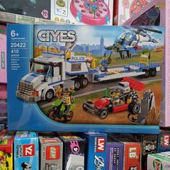 Hộp Lego Lắp Ghép Xe Ô Tô và Máy Bay Trực Thăng 20422 - Đồ Chơi Sáng Tạo Cho Trẻ Em
