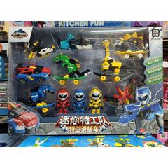 Hộp đồ chơi mô hình Biệt đội siêu nhân nhí 6206 - Đồ chơi xếp hình sáng tạo cho trẻ em - Quà tặng hấp dẫn cho fan siêu anh hùng