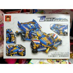 Hộp Lê Gô Lắp Ghép Xe Ô Tô Drift Bốn Bánh 821 - Đồ Chơi Lego Mô Hình Sáng Tạo Cho Trẻ Em