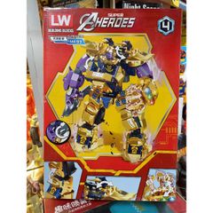 Hộp Lego Lắp Ghép Mô Hình Robot Siêu Anh Hùng 2077-4 - Đồ Chơi Tư Duy Phát Triển Cho Trẻ Em