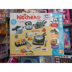 Bộ Đồ Chơi Nhà Bếp KITCHEN PLAY SET - Hộp Nấu Ăn Có Nhạc và Đèn Phát Sáng 5705, Tặng Pin Đi Kèm