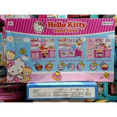 Hộp Tủ Bếp Hello Kitty Sweet Home - Đồ Chơi Nấu Ăn Với Nhạc Và Đèn Phát Sáng, Giao Mẫu Ngẫu Nhiên