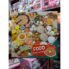 Hộp đồ chơi nấu ăn mô phỏng thực phẩm Healthy and Delicious 20A1 - 85 chi tiết cho trẻ em phát triển kỹ năng ẩm thực