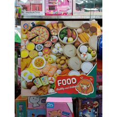 Hộp đồ chơi nấu ăn mô phỏng thực phẩm Healthy and Delicious 20A1 - 85 chi tiết cho trẻ em phát triển kỹ năng ẩm thực