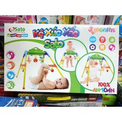 Kệ Xúc Sắc SATO 034 - Kệ Chữ A An Toàn cho Trẻ Sơ Sinh và Trẻ Nhỏ - Hàng Việt Nam Chất Lượng Cao