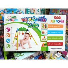 Kệ Xúc Sắc SATO 034 - Kệ Chữ A An Toàn cho Trẻ Sơ Sinh và Trẻ Nhỏ - Hàng Việt Nam Chất Lượng Cao