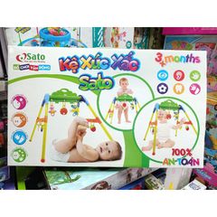 Kệ Xúc Sắc SATO 034 - Kệ Chữ A An Toàn cho Trẻ Sơ Sinh và Trẻ Nhỏ - Hàng Việt Nam Chất Lượng Cao