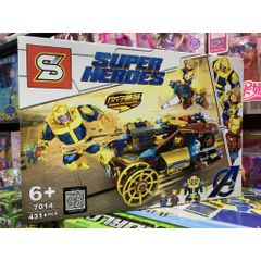 Xếp Hình Lắp Ghép LEGO Super Heroes 7014 - Đồ Chơi Xây Dựng Cho Trẻ Em - Quà Tặng Fan Siêu Anh Hùng