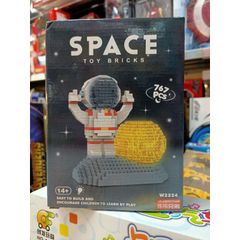 Hộp Lego Lắp Ghép Mô Hình Phi Hành Gia Phát Sáng W2224 - Đồ Chơi Sáng Tạo Cho Trẻ Em, Quà Tặng Thú Vị
