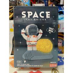 Hộp Lego Lắp Ghép Mô Hình Phi Hành Gia Phát Sáng W2224 - Đồ Chơi Sáng Tạo Cho Trẻ Em, Quà Tặng Thú Vị