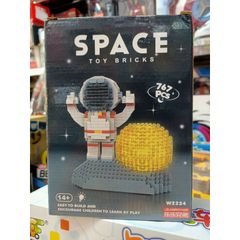 Hộp Lego Lắp Ghép Mô Hình Phi Hành Gia Phát Sáng W2224 - Đồ Chơi Sáng Tạo Cho Trẻ Em, Quà Tặng Thú Vị