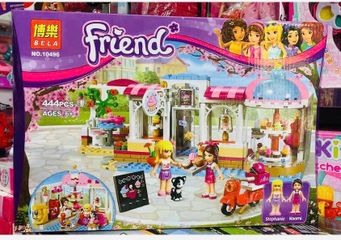 Đồ chơi lắp ráp mô hình tiệm bánh Friend 10496