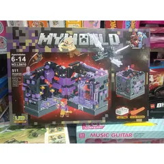 Xếp Hình Lắp Ghép Lê Gô MY WORLD LB610 Có Đèn Phát Sáng - Đồ Chơi Xếp Hình Sáng Tạo Cho Trẻ Em