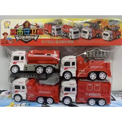 Bộ đồ chơi mô hình 4 xe ô tô cứu hỏa điều khiển từ xa FIRE RESCUE TAEM 277 - Quà tặng thú vị cho bé yêu