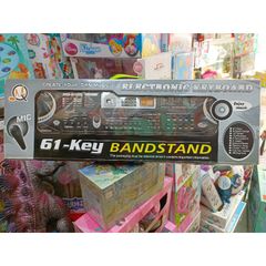Hộp Đàn ELECTRONIC KEYBOARD kèm MIC hát có 61 phím nhạc và đèn phát sáng 6106