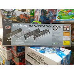 Hộp Đàn ELECTRONIC KEYBOARD kèm MIC hát có 61 phím nhạc và đèn phát sáng 6106
