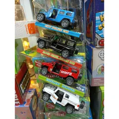 Hộp Đồ Chơi 4 Chiếc Xe Ô Tô Mở Cửa Chạy Bánh Đà - Chất Liệu Hợp Kim, Màu Ngẫu Nhiên, Đồ Chơi Cho Trẻ Em