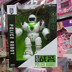 Mô Hình Robot Biết Đi Với Nhạc & Đèn Phát Sáng 0820A - Đồ Chơi Điều Khiển Từ Xa Kèm Pin, Quà Tặng Tuyệt Vời Cho Trẻ Em