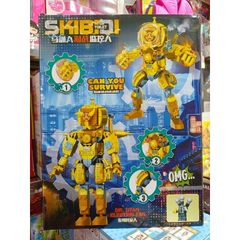 Hộp Lego Lắp Ghép Mô Hình Robot SKIBIDI TOILET 058 - Đồ Chơi Giáo Dục Cho Trẻ Em, Quà Tặng Thú Vị Cho Fan Hâm Mộ