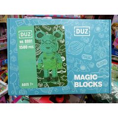Hộp Lego Lắp Ghép Mô Hình Gấu Magic Block 8991 - Đồ Chơi Sáng Tạo Cho Trẻ Em, Xây Dựng và Khám Phá