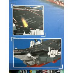 Mô hình tàu sân bay MINGDI 0888 - Bộ lắp ghép Lego thú vị cho trẻ em, đồ chơi sáng tạo và phát triển tư duy