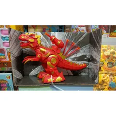 Khủng Long Đi Bộ Điều Khiển Từ Xa - Đồ Chơi Âm Nhạc và Đèn Sáng 666-22, Tặng Pin và Giao Màu Ngẫu Nhiên