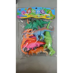 Bộ Đồ Chơi Khủng Long 6741 - Bộ Mô Hình Động Vật 6 Con Ngẫu Nhiên - Đồ Chơi Thú Vị Cho Trẻ Em