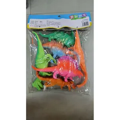Bộ Đồ Chơi Khủng Long 6741 - Bộ Mô Hình Động Vật 6 Con Ngẫu Nhiên - Đồ Chơi Thú Vị Cho Trẻ Em