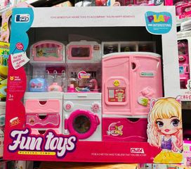 Đồ Chơi Nấu Ăn Có Nhạc Fun Toys 104 - Đồ Chơi Nhà Bếp 3 Ngăn Giúp Trẻ Phát Triển Kỹ Năng Tưởng Tượng và Sáng Tạo