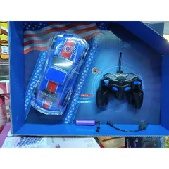 Xe Ô Tô Điều Khiển Từ Xa 4 Chiều Có Đèn LED - Hộp Đồ Chơi Sạc Pin Chất Lượng Cao 8632 cho Trẻ Em