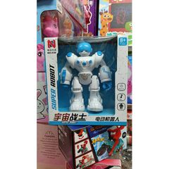 Mô hình Super Robot Trang Trí Biết Đi - Đồ Chơi Điều Khiển Từ Xa Có Nhạc và Đèn Phát Sáng - Tặng Kèm Pin 638