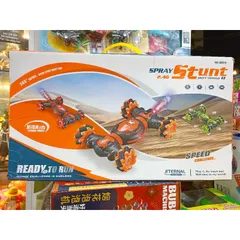 Hộp Ô tô điều khiển từ xa chạy 4 chiều phun khói, sử dụng pin sạc 376 (giao màu ngẫu nhiên)