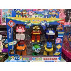 Hộp Đồ Chơi Lắp Ghép Biến Hình ROBOCAR POLI - Đồ Chơi Xếp Hình Kỹ Năng Cho Trẻ Em, Quà Tặng Sáng Tạo Thú Vị