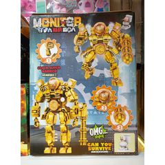 Hộp Lego Lắp Ghép Mô Hình Robot SKIBIDI TOILET 081 - Đồ Chơi Nổi Tiếng Cho Trẻ Em và Fan Hâm Mộ