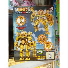 Hộp Lego Lắp Ghép Mô Hình Robot SKIBIDI TOILET 081 - Đồ Chơi Nổi Tiếng Cho Trẻ Em và Fan Hâm Mộ