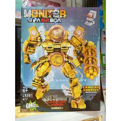 Hộp Lego Lắp Ghép Mô Hình Robot SKIBIDI TOILET 081 - Đồ Chơi Nổi Tiếng Cho Trẻ Em và Fan Hâm Mộ