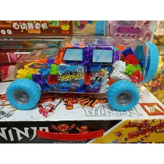 Hộp xếp hình ô tô BLOCKS GAME - 160 chi tiết lắp ráp ngẫu nhiên cho trẻ em - Đồ chơi thông minh phát triển tư duy