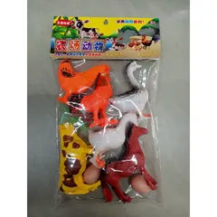 Bộ Đồ Chơi Động Vật Mô Hình Thú Nhà 3349 - Gồm 6 Con Ngẫu Nhiên, Đồ Chơi Giáo Dục Cho Trẻ Em