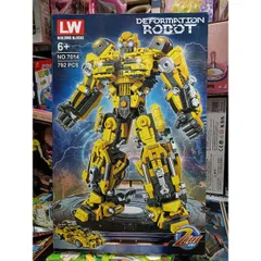Hộp Lego Lắp Ghép 2in1 Mô Hình Robot và Xe Ô Tô 7014 - Đồ Chơi Sáng Tạo Cho Trẻ Em