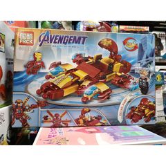 Hộp Lego 2in1 Xe Ô Tô và Robot Người Sắt - BATTLE OF HEROES 64106 - Đồ Chơi Lắp Ghép Sáng Tạo cho Trẻ Em