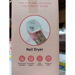 Hộp đồ chơi Trang điểm Makeup Sweet với máy sấy tay phát sáng 768-7 - Đồ chơi trang điểm ngẫu nhiên cho bé gái