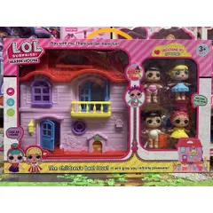 Mô hình ngôi nhà búp bê LOL Surprise Warm House - Bộ đồ chơi trang trí nội thất cho trẻ em - Giao mẫu ngẫu nhiên 621-2