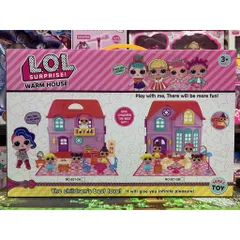 Mô hình ngôi nhà búp bê LOL Surprise Warm House - Bộ đồ chơi trang trí nội thất cho trẻ em - Giao mẫu ngẫu nhiên 621-2