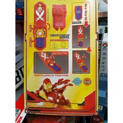 Điện thoại siêu nhân Gao 2012-3 - Điện thoại đồ chơi có nhạc và đèn phát sáng cho trẻ em, màu sắc ngẫu nhiên