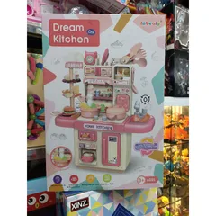 Hộp Bếp Nấu Ăn DREAM KITCHEN 36T-2 - Đồ Chơi Có Nhạc và Đèn Phát Sáng, Tặng Kèm Pin, Giao Màu Ngẫu Nhiên