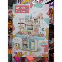 Hộp Bếp Nấu Ăn DREAM KITCHEN 36T-2 - Đồ Chơi Có Nhạc và Đèn Phát Sáng, Tặng Kèm Pin, Giao Màu Ngẫu Nhiên