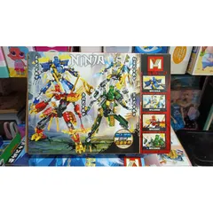 Xếp Hình Lắp Ghép Lego Ninja Robot MG366D - Đồ Chơi Xây Dựng Sáng Tạo Cho Trẻ Em, Quà Tặng Thú Vị Cho Fan Ninja