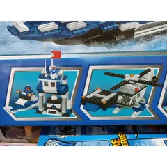 Hộp Lego Lắp Ghép 4in1 Chiếc Tàu Trên Biển 836 - Đồ Chơi Giáo Dục Sáng Tạo Cho Trẻ Em