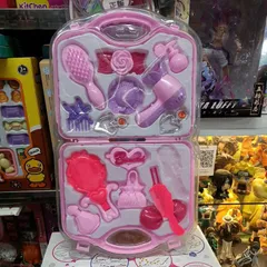 Bộ Đồ Chơi Vali Trang Điểm Nghệ Thuật Kèm Phụ Kiện Thời Trang Fashion Beauty Set 1587 - Món Quà Tuyệt Vời Cho Bé Gái