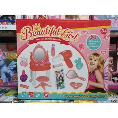 Bộ Đồ Chơi Vali Trang Điểm Nghệ Thuật Kèm Phụ Kiện Thời Trang Fashion Beauty Set 1587 - Món Quà Tuyệt Vời Cho Bé Gái